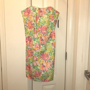 Lilly Pulitzer Strapless Cocktail Dress